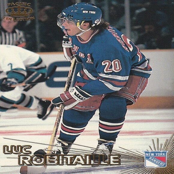 Luc Robitaille NYR Hockey Card Collection - Picture 2 of 3